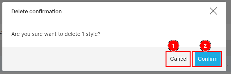 Confirmation Modal