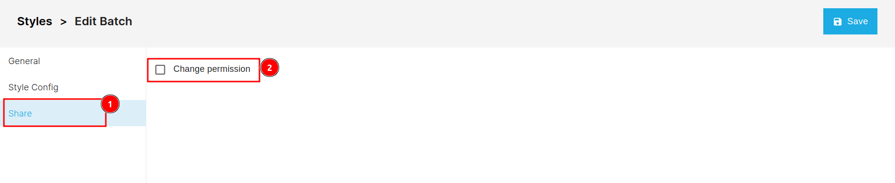 Share UI