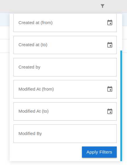 Filter List
