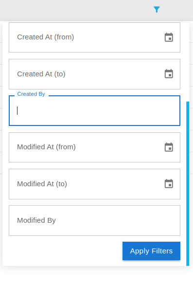 Filter List