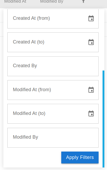 Filter List